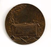 Cherbourgin kansainvälinen valokuvataidenäyttely 1956 (EMILE MONIER) taidemitali  50 mm