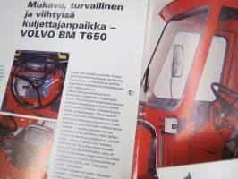 Volvo BM T 650 traktori -myyntiesite