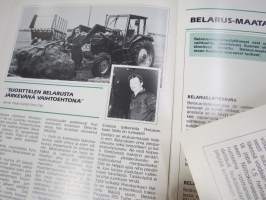 Belarus - Belaruksen omistajalla on koneet kunnossa ja kustannukset kurissa, traktori -myyntiesite