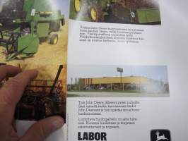 John Deere - Hiljainen vallankumous traktorit + leikkuupuimuri -myyntiesite