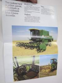 John Deere - tuottava tekijä - traktorit ja leikkupuimurit -myyntiesite