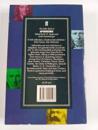 The Faber book of aphorisms : a personal selection