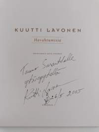 Havahtumisia (signeerattu, tekijän omiste)