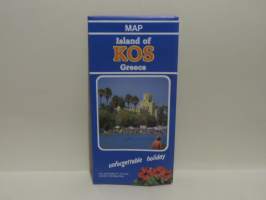 Island of Kos - turistikartta