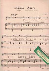 Kolme laulua Op. 60 Helluntai / Kehruulaulu / Suvinen saari