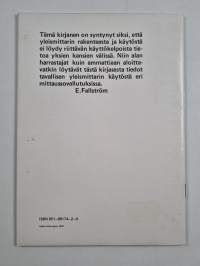 Yleismittarit : toiminta ja käyttö