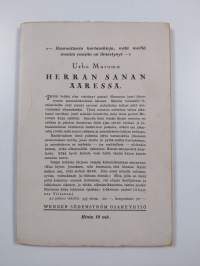 Kun muistot heräävät