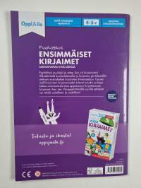 Pyyhittävä Ensimmäiset kirjaimet -puuhakirja 4-5 v : Aakkospuuhaa kynä kädessä