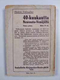 Vankeja : kertoelmia ja muistelmia
