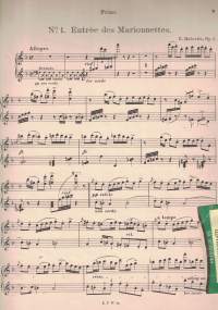 Marionettes Suite pour le piano à 4 mains Op. 1