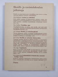 Suomen majoitus- ja ravitsemuselinkeinon vaiheet