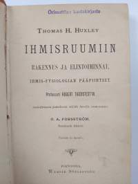 Ihmisruumiin rakennus ja elintoiminnat : ihmis-fysiologian pääpiirteet