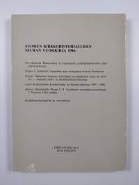 Suomen kirkkohistoriallisen seuran vuoskirja 1986