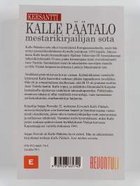 Kersantti Kalle Päätalo : mestarikirjailijan sota
