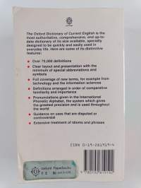 The Oxford dictionary of current English