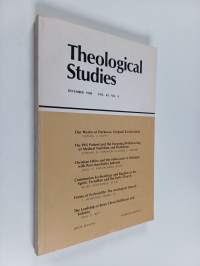 Theological studies, june 1988, vol. 49 , no. 4
