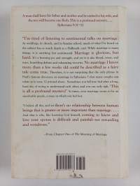 The meaning of marriage : Facing the complexities of commitment with the wisdom of God