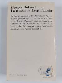 La passion de Joseph Pasquier - roman