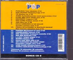 CD - Alkuperäiset esittäjät - Bonus CD 8 - Kotimainen  Rock Pop, 1997.  20 kappaletta.(Pop, Pop Rock,