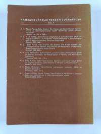 Sairausvakuutus, sairastavuus ja lääkintäpalvelusten käyttö