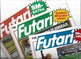 Futari 1985 nr 1,2 ja 3 yht 3 lehteä