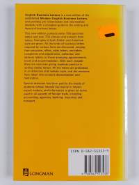 English business letters : commercial correspondence for foreign students