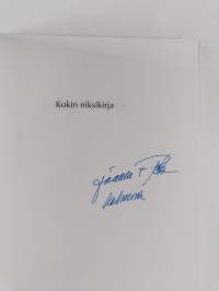 Kokin niksikirja (signeerattu)