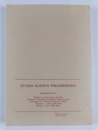 Studia Slavica Finlandensia - tomus XI