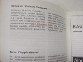 TYYn ylioppiLASTEN paras tawara 1966-1968 - tietoja Turun yliopistossa opiskeleville vuosiksi 66-68