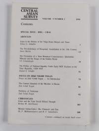 Central Asian survey Vol. 9 Nr. n. 2 / 1990