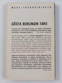Gösta Berlingin taru 1