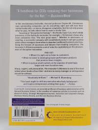 The innovator&#039;s dilemma : the revolutionary national bestseller that changed the way you do business