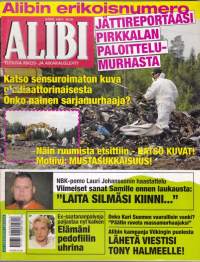 Alibi 2003 N:o 8. ERIKOISNUMERO! Jättireportaasi Pirkkalan paloittelumurhasta. Elämäni pedofiilin uhrina. Tappo Utsjoen malliin.