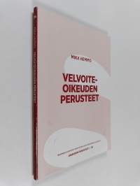 Velvoiteoikeuden perusteet