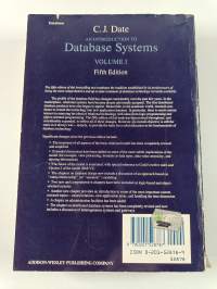 An introduction to database systems, volume 1