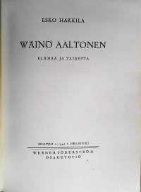 Wäinö Aaltonen - Elämää ja taidetta