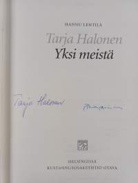 Tarja Halonen : yksi meistä (signeerattu)