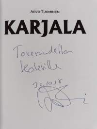 Karjala : koko tarina (signeerattu, tekijän omiste)
