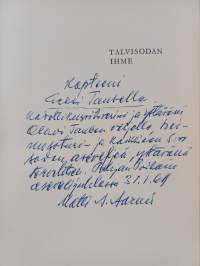 Talvisodan ihme : itärintaman venäläiskeskitykset ja suomalaisten torjuntavoitot (signeerattu, tekijän omiste)