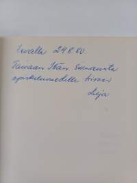 Kädessä linnunlaulut : runoja (signeerattu, tekijän omiste)