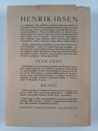 Peer gynt : Näytelmäruno