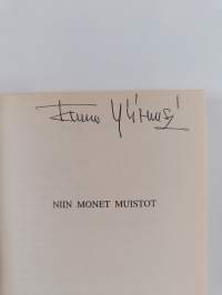 Niin monet muistot (signeerattu)