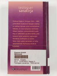 Teologian sanakirja : 7400 termiä