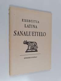 Exercitia latina Sanaluettelo