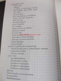 Suomen kirjallisuus 1917-1967. Ääriviivoja, päälinjoja, saavutuksia