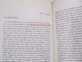 Suomen kirjallisuus 1917-1967. Ääriviivoja, päälinjoja, saavutuksia