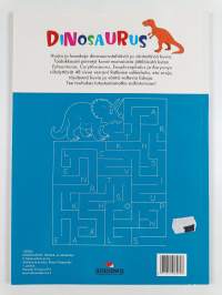 Dinosaurus tehtävä- ja värityskirja