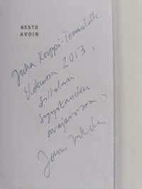 Kesto avoin (signeerattu, tekijän omiste)