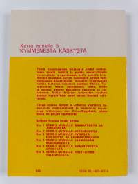 Kerro minulle kymmenestä käskystä
