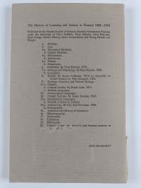 The history of chemistry in Finland 1828-1918 : with chapters on the political, economic and industrial background